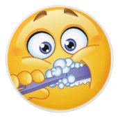 Grote Glimlach Borstelen Tanden Lade Knop - SRF (Voorkant)