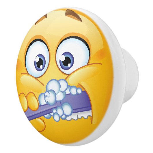 Grote Glimlach Borstelen Tanden Lade Knop - SRF (Rechts)