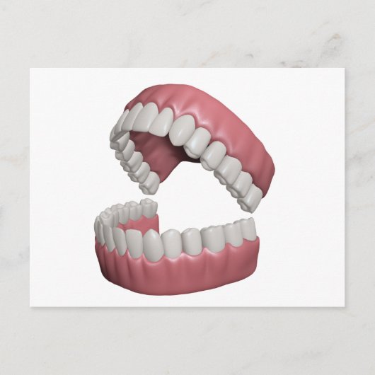 grote glimlach briefkaart (Voorkant)