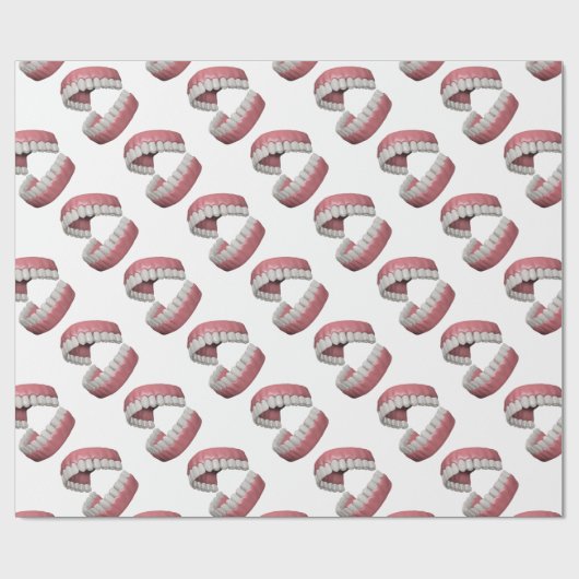 grote glimlach cadeaupapier (Vlak)