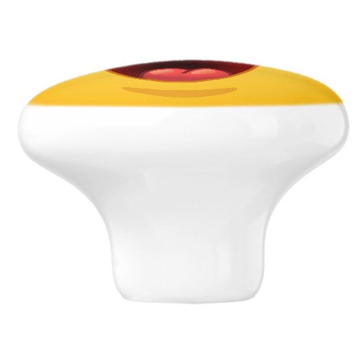 Grote Glimlach Happy Gezicht Lade Knop - SRF (Zijkant)