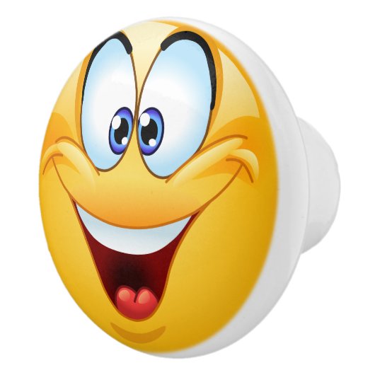 Grote Glimlach Happy Gezicht Lade Knop - SRF (Rechts)