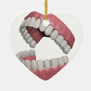 grote glimlach keramisch ornament