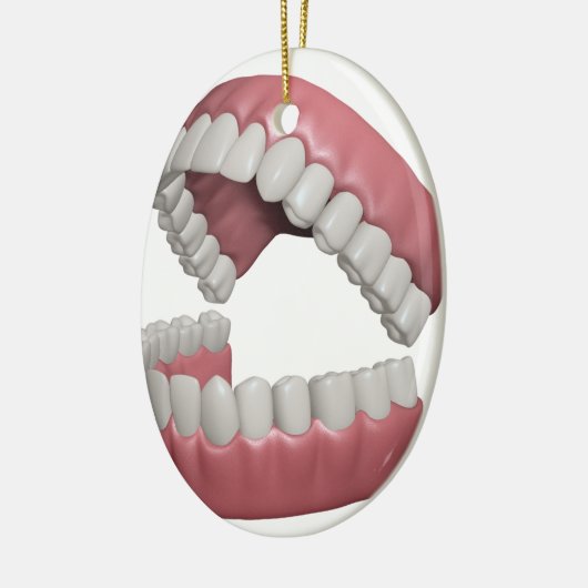 grote glimlach keramisch ornament (Links)