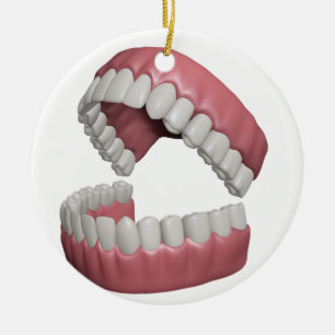 grote glimlach keramisch ornament