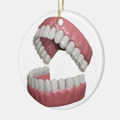 grote glimlach keramisch ornament (Links)