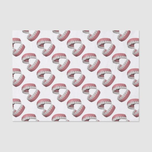 grote glimlach tissuepapier (Voorkant)