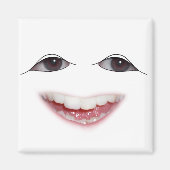 Grote glimlach voor je! magneet (Voorkant)