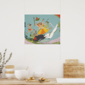 Grote Godin Durga die de Buffeldemon doodt Poster (Keuken)