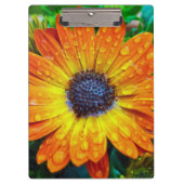 Grote Golden Flower close Klembord (Voorkant)