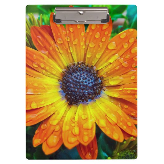 Grote Golden Flower close Klembord (Voorkant)