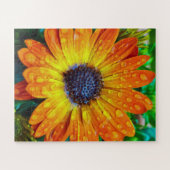 Grote Golden Flower close Legpuzzel (Horizontaal)