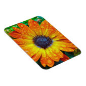 Grote Golden Flower close Magneet (Rechterzijde)
