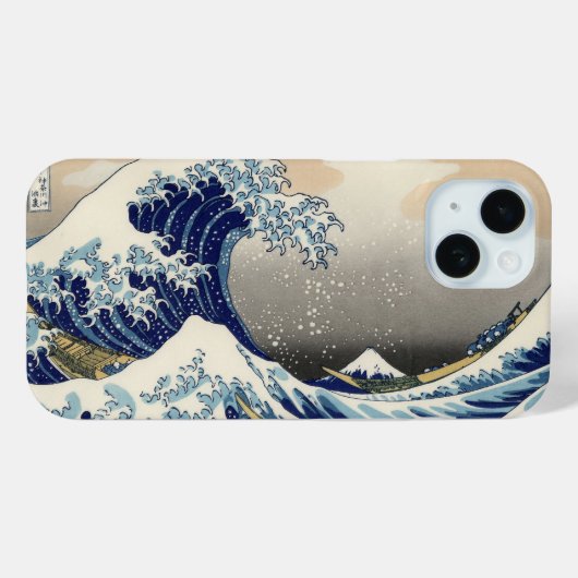 Grote golf bij Kanagawa & berg Fuji Japan Zee Case-Mate iPhone Case (Achterkant (horizontaal))