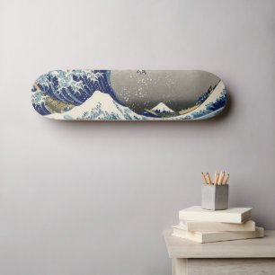 Grote golf bij Kanagawa & berg Fuji Japan Zee Persoonlijk Skateboard