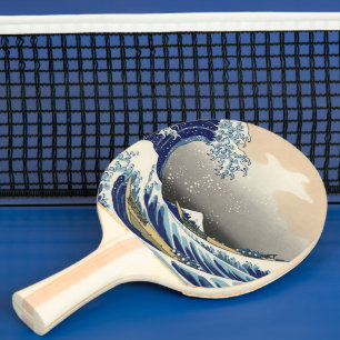 Grote golf bij Kanagawa & berg Fuji Japan Zee Tafeltennisbatje