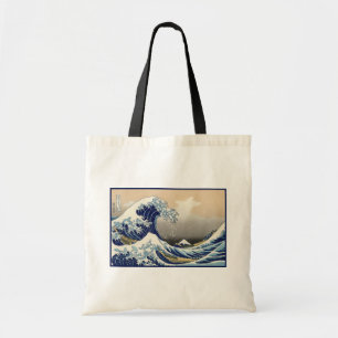 Grote golf bij Kanagawa & berg Fuji Japan Zee Tote Bag