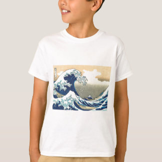 Grote golf Hokusai T-shirt