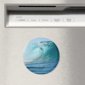 Grote golf in de Stille Oceaan brekende ronde magn Magneet (Insitu (Vaatwasser))