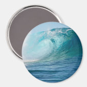 Grote golf in de Stille Oceaan brekende ronde magn Magneet (Voorkant / Achterkant)