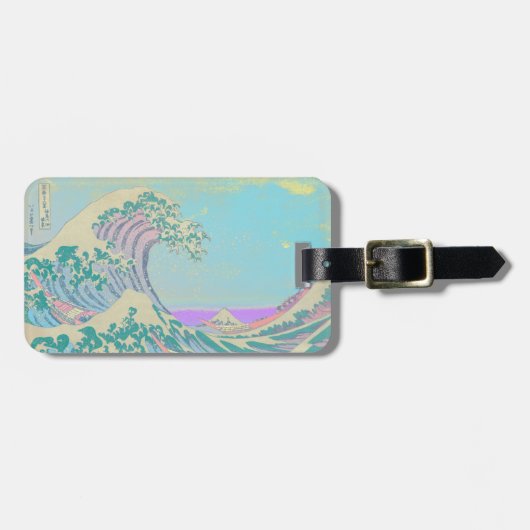 Grote Golf Pastel Bagage Label (Voorkant horizontaal)