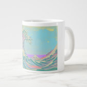 Grote Golf Pastel Bone China Mok (Voorkant rechts)