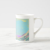 Grote Golf Pastel Bone China Mok (Rechts)