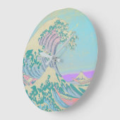 Grote Golf Pastel Kleur Klok (Hoek)