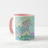 Grote Golf Pastel Mok (Voorkant links)