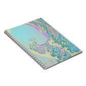 Grote Golf Pastel Notitieboek (Rechterzijde)