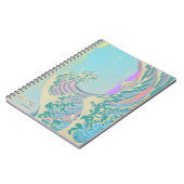 Grote Golf Pastel Notitieboek (Linkerzijde)