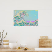 Grote Golf Pastel Poster (Keuken)