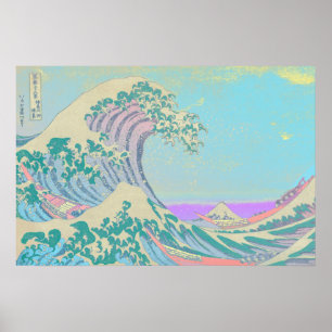 Grote Golf Pastel Poster