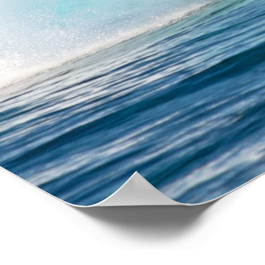 Grote golf poster van de Grote Oceaan (Hoek)