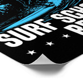 Grote Golf Surfen Dit Is Geen Surf School Grappige Poster (Hoek)