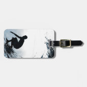 Grote Golf Surfer Bagagelabel (Voorkant horizontaal)