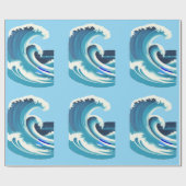 Grote Golf Surfer Thunder_Cove Cadeaupapier (Vlak)