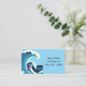 Grote Golf Surfer Thunder_Cove Visitekaartje (Staand voorkant)