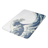 Grote golf - traditionele blauwe badmat (Gekanteld)