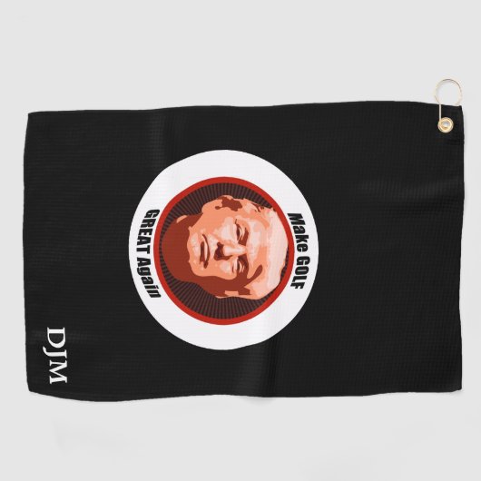 Grote Golf Trump Golfhanddoek (Horizontaal)
