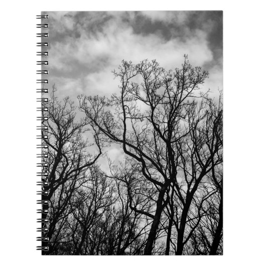 Grote golf van bomen notitieboek (Voorkant)