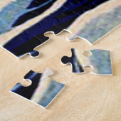 Grote golf van Hokusai Legpuzzel (Zijkant)