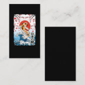 Grote golf van Kanagawa Cherry Blossom Koi Fish Visitekaartje (Voorkant / Achterkant)