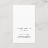 Grote Golf van Kanagawa door Hokusai Surfer Visitekaartje (Achterkant)