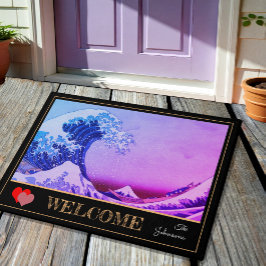 Grote golf van Kanagawa en Japanse kunst / Japan M Deurmat