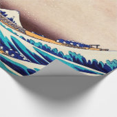 Grote golf van Kanagawa  Japanse beeldende kunst Cadeaupapier (Hoek)