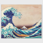 Grote golf van Kanagawa  Japanse beeldende kunst Cadeaupapier (Vlak)