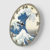 Grote Golf van Kanagawa, Japanse kunst, Hokusai Grote Klok (Hoek)