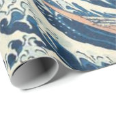 Grote Golf van Kanagawa Japanse Ukiyo-e Decoupage Cadeaupapier (Rol Hoek)