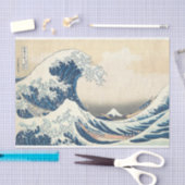 Grote Golf van Kanagawa Japanse Ukiyo-e Decoupage Tissuepapier (Craft)